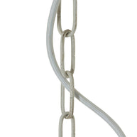 Hanglamp Ella 10191W witte kralenlamp met romantische charme