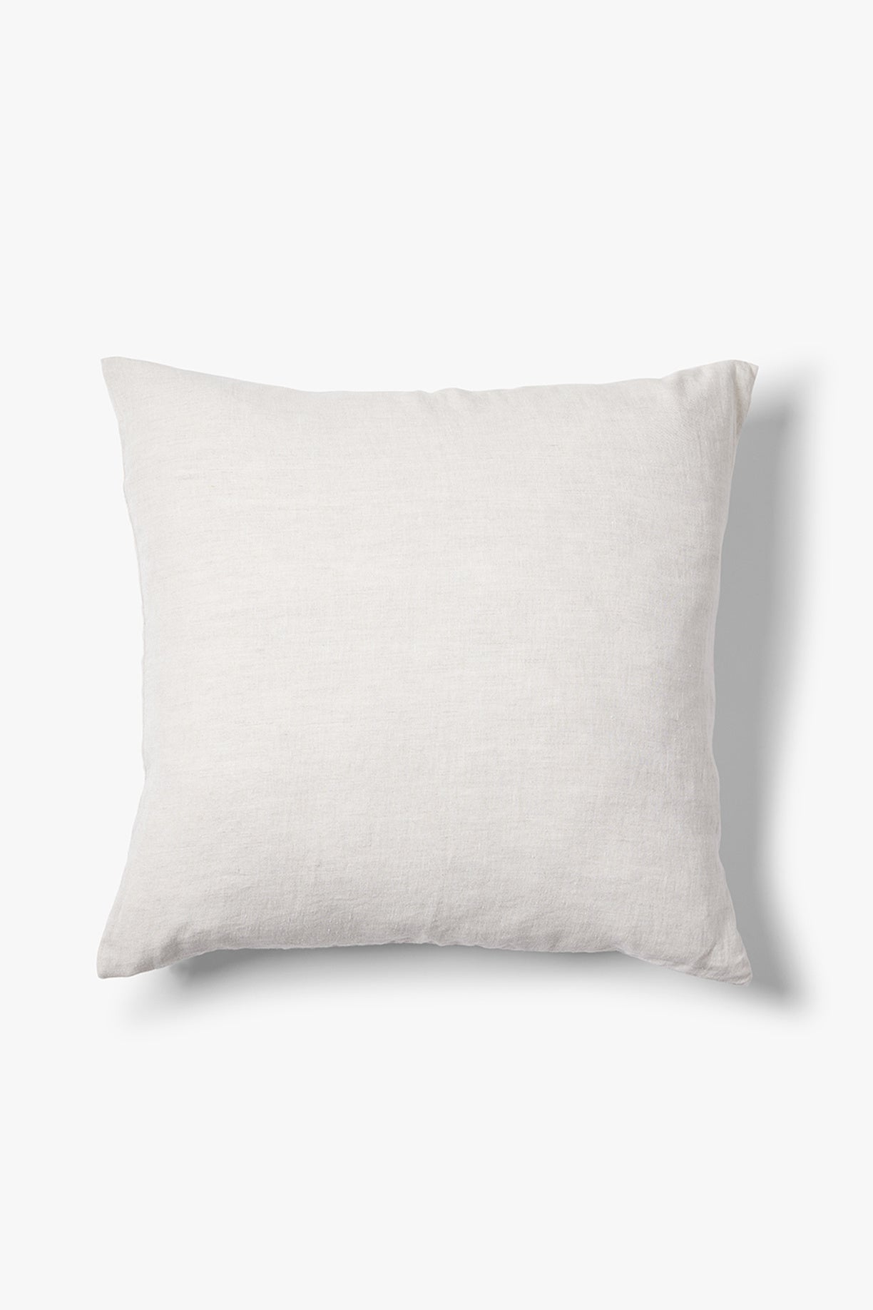 Gewassen 100% linnen kussenhoes Scotty 50x50 cm Naturel