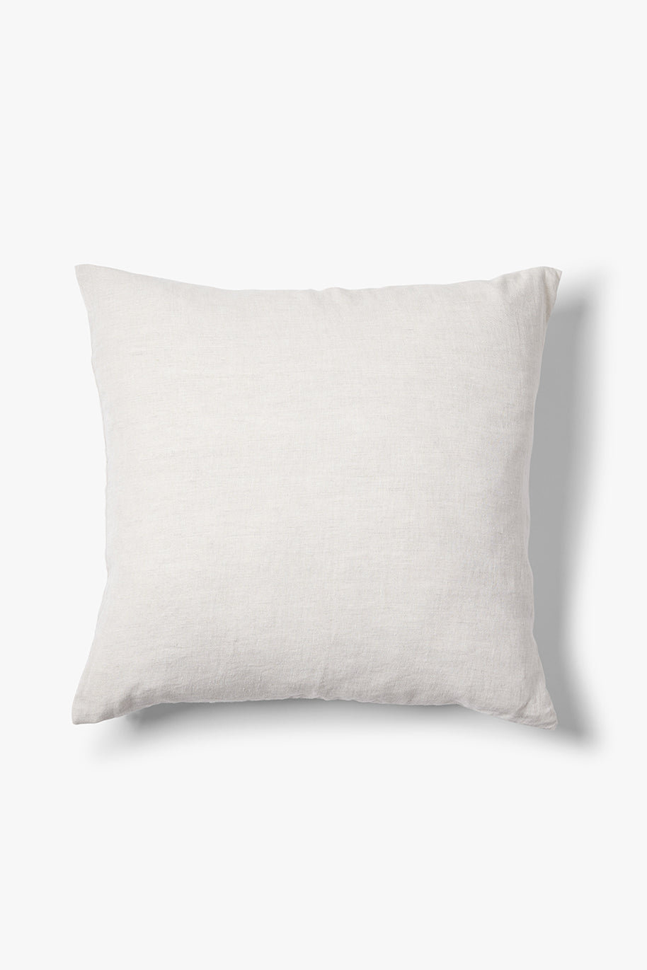 Gewassen 100% linnen kussenhoes Scotty 50x50 cm Naturel