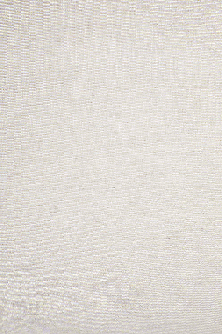 Gewassen 100% linnen kussenhoes Scotty 50x50 cm Naturel