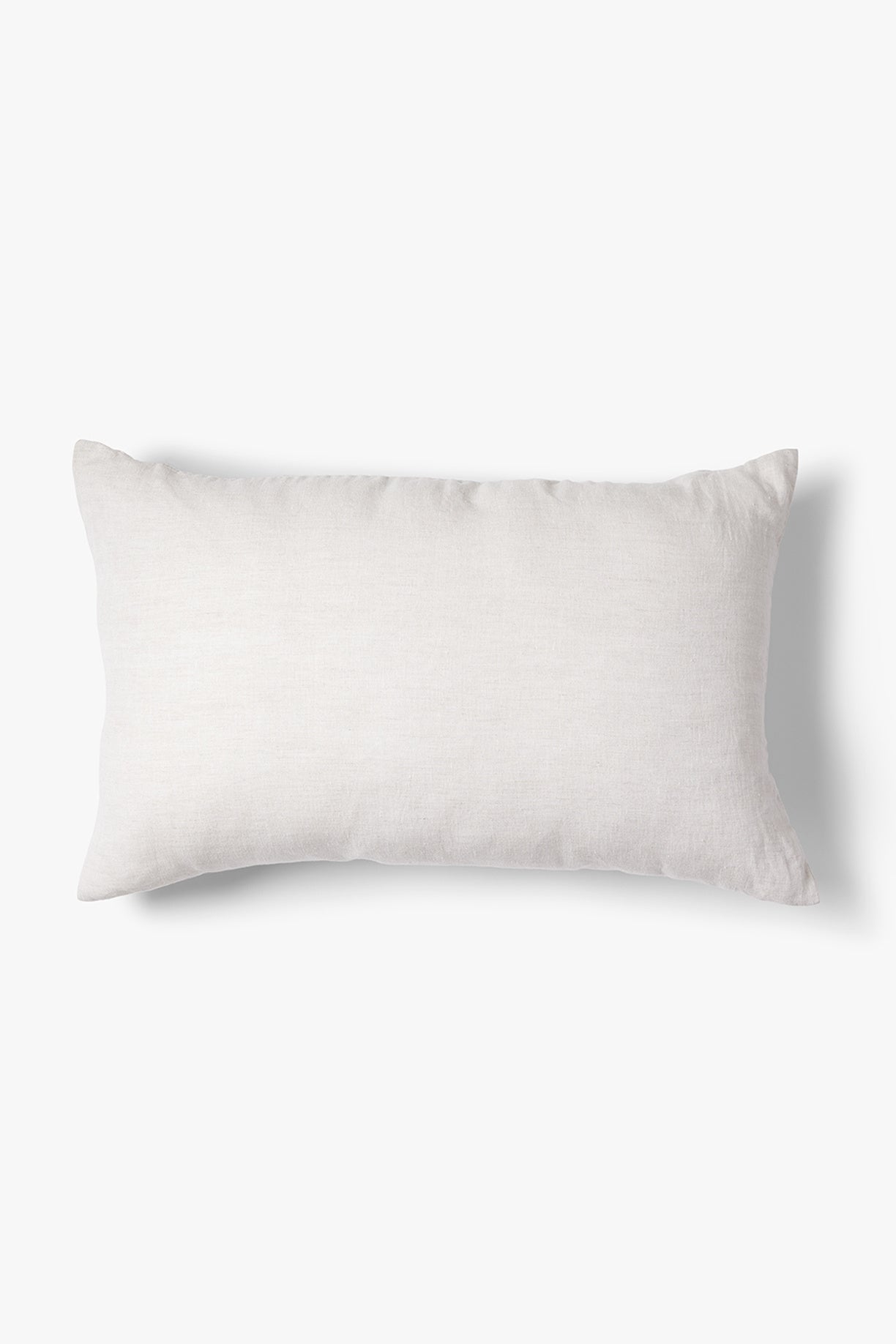Gewassen 100% linnen kussenhoes Scotty 60x40 cm Naturel