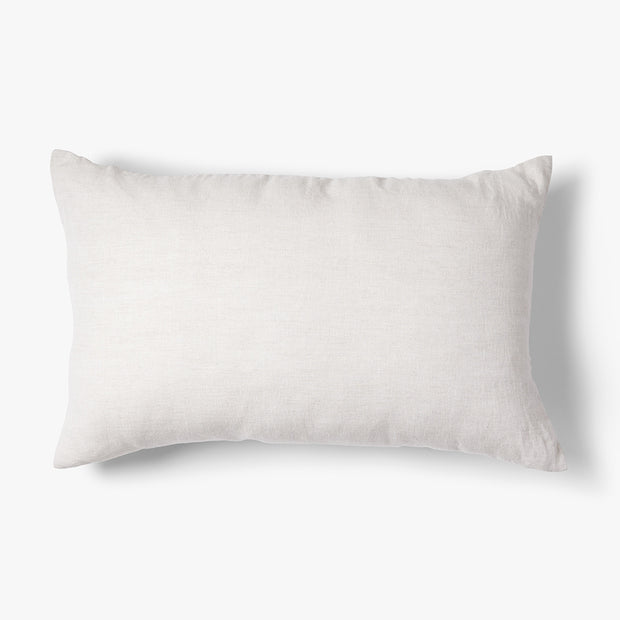 Gewassen 100% linnen kussenhoes Scotty 60x40 cm Naturel