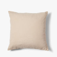 Gewassen 100% linnen kussenhoes Scotty 50x50 cm Nude