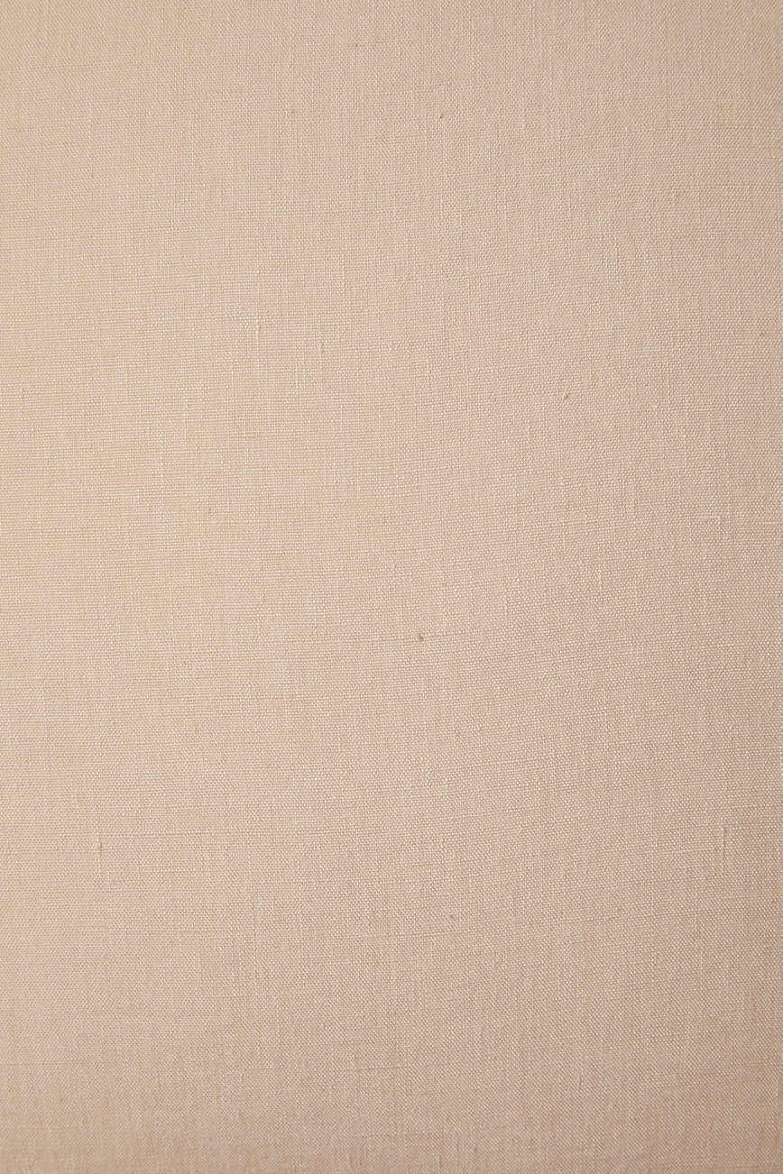Gewassen 100% linnen kussenhoes Scotty 50x50 cm Nude