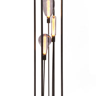 Vloerlamp, 3-lichts, V340 zwart