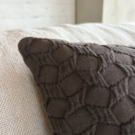 Jacquard biologisch katoenen sierkussenhoes Ella 50x50 cm