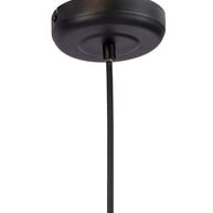 Hanglamp, 50 cm, H340 zwart