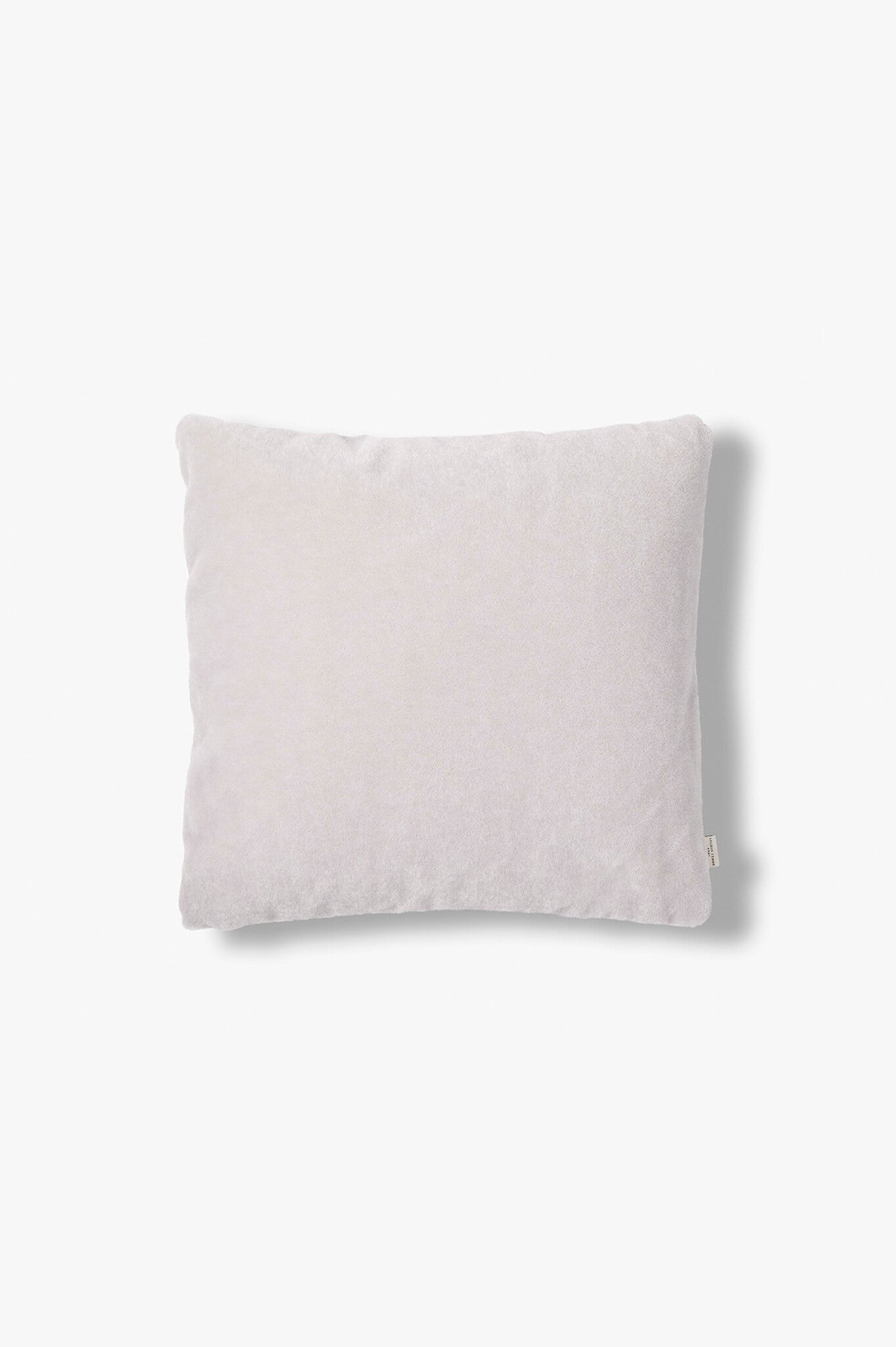 Luxe mohair sierkussenhoes Amy mistgrijs 50x50 cm