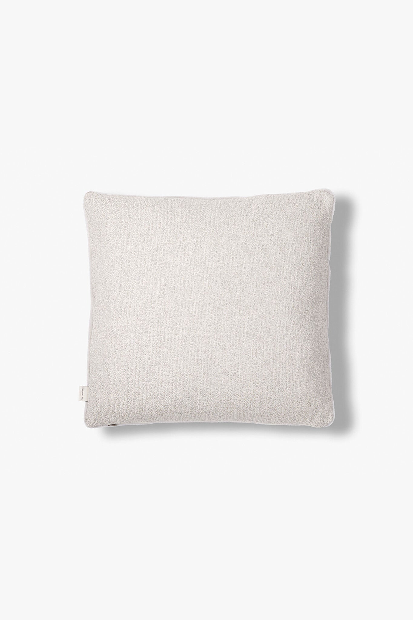 Luxe mohair sierkussenhoes Amy mistgrijs 50x50 cm