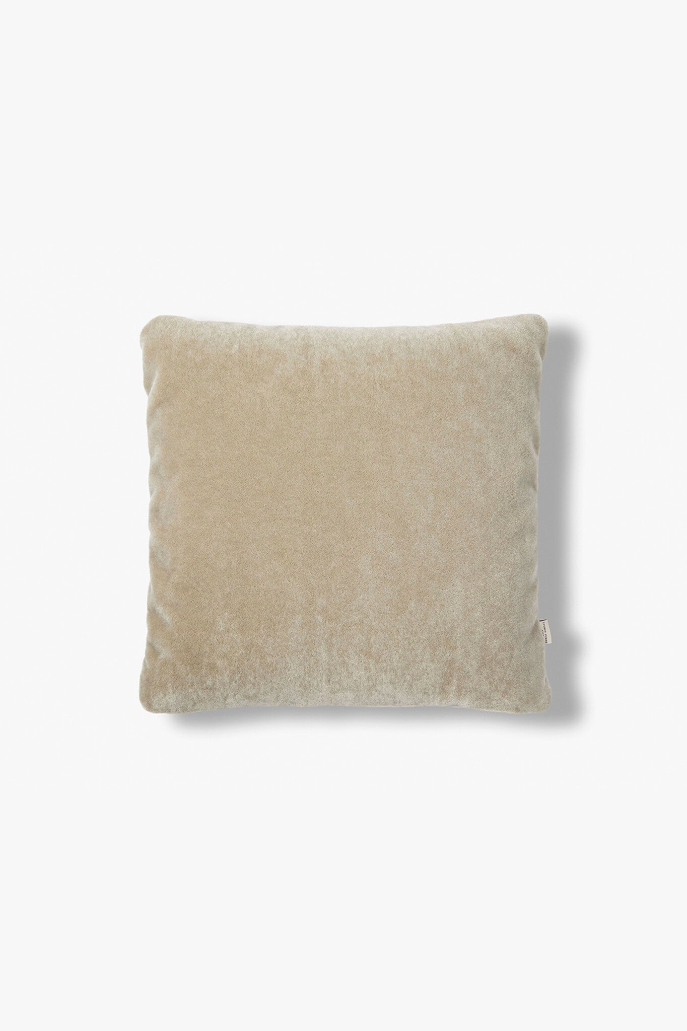 Luxe mohair sierkussenhoes Amy saliegroen 50x50 cm