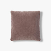 Luxe mohair sierkussenhoes Amy aubergine 50x50 cm