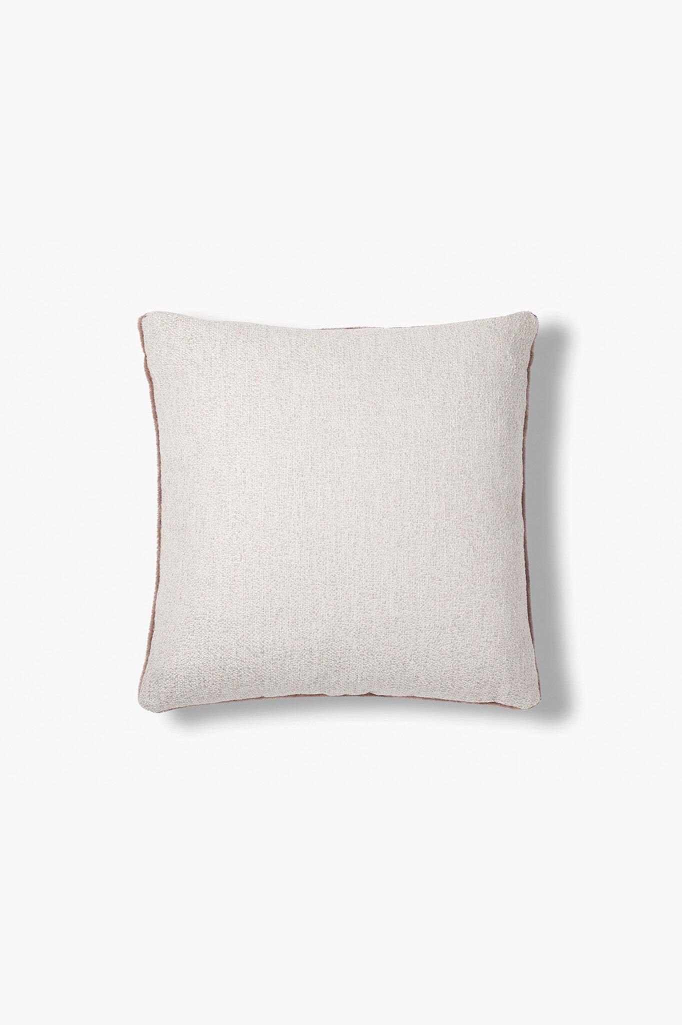 Luxe mohair sierkussenhoes Amy aubergine 50x50 cm