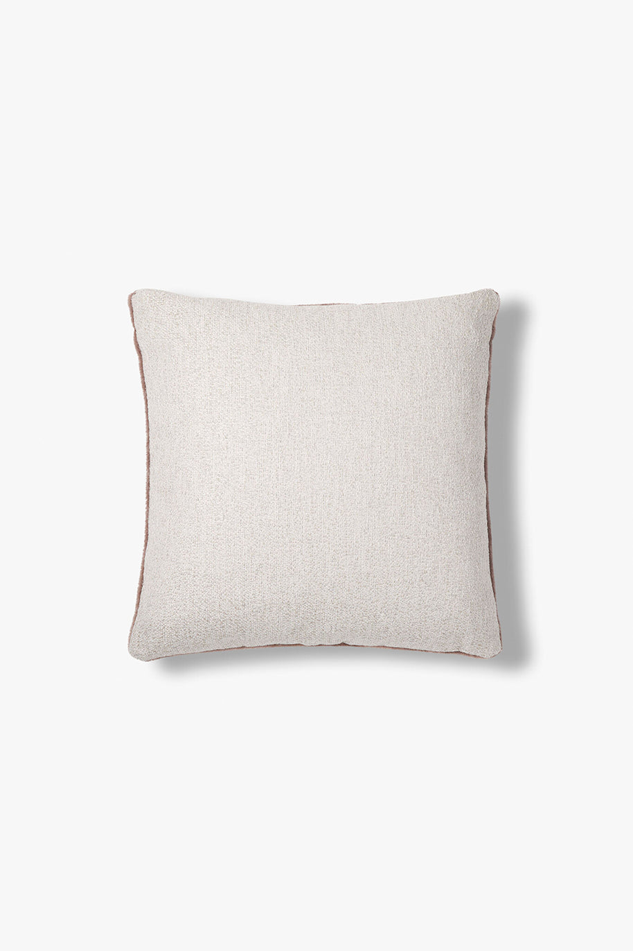 Luxe mohair sierkussenhoes Amy aubergine 50x50 cm