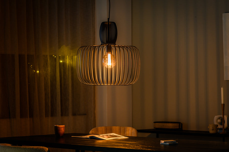 Hanglamp, 55 cm, H340 zwart