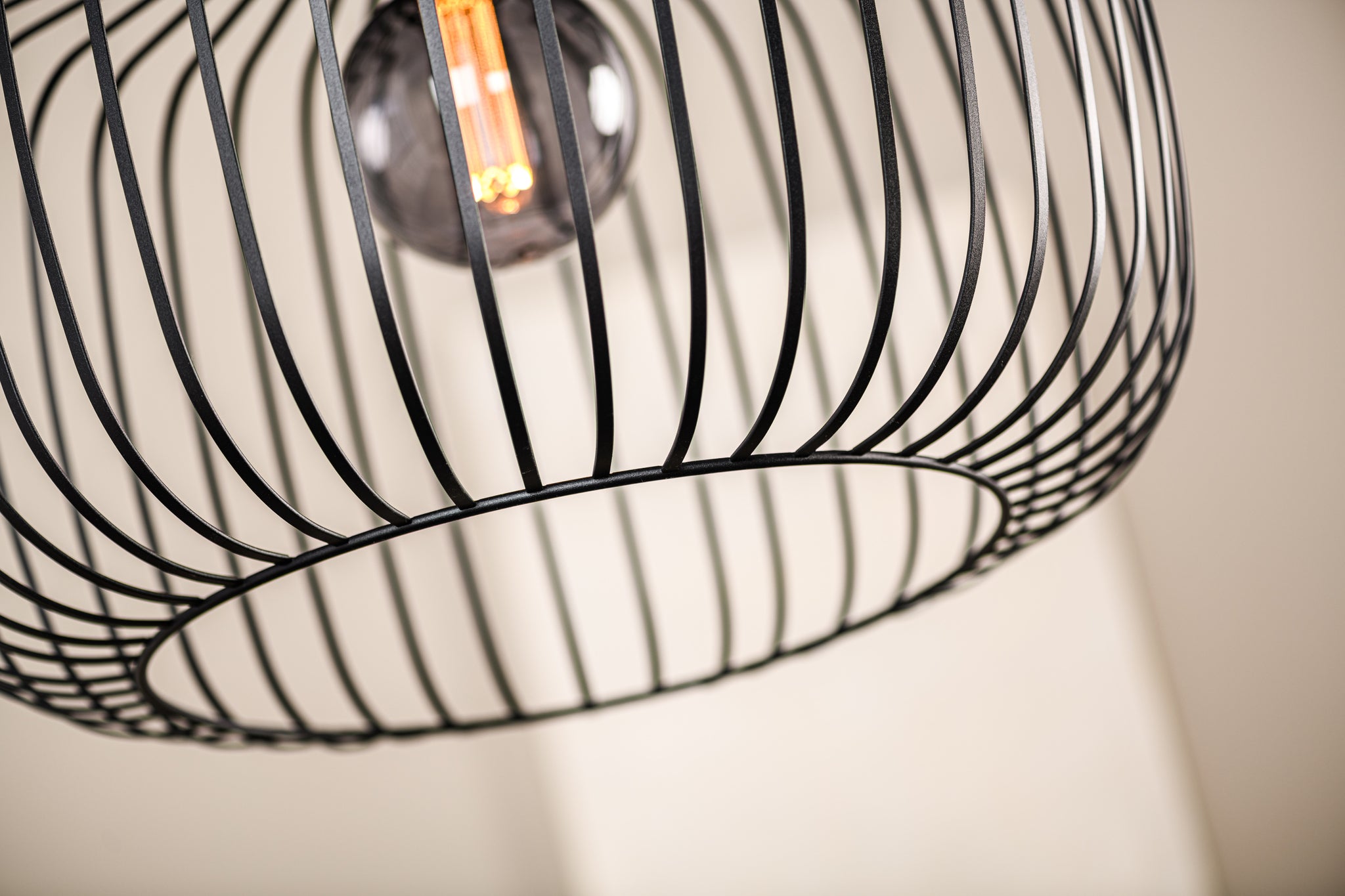 Hanglamp, 55 cm, H340 zwart