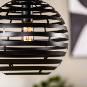 Hanglamp, 30 cm, H340 zwart