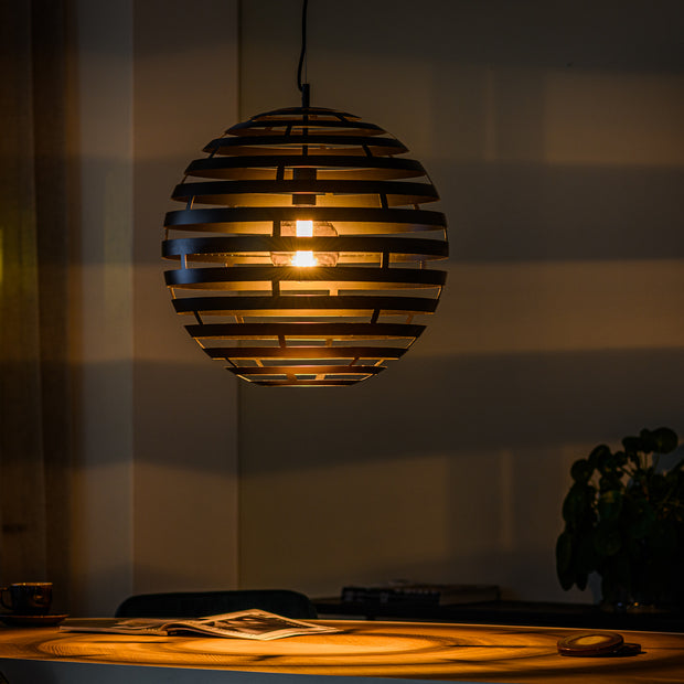 Hanglamp, 50 cm, H340 zwart