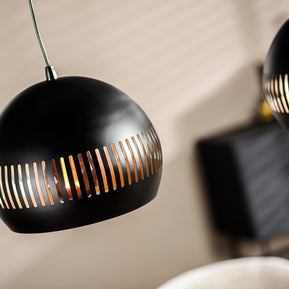 Hanglamp, 3-lichts, H340 zwart