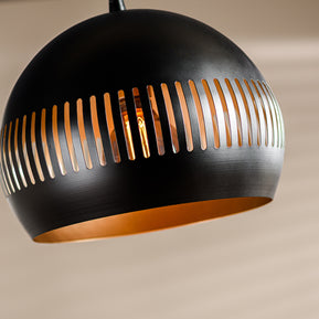 Hanglamp, 3-lichts, H340 zwart