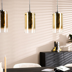 Hanglamp, 4-lichts, H850 goud