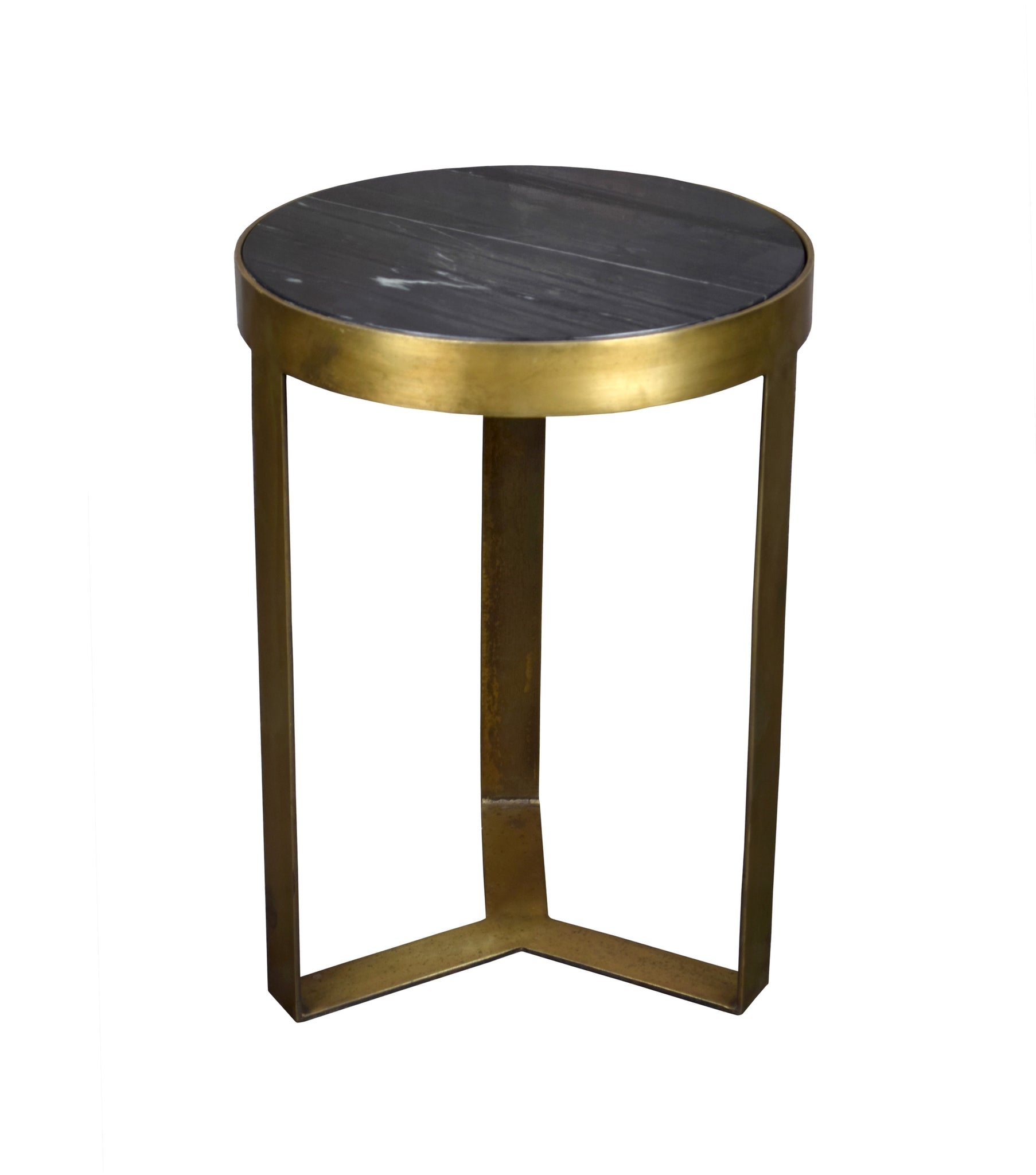 Glennis Marmer Zwart-Goud 40 cm