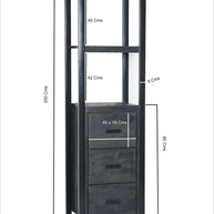 Norris 3 lades 55 cm