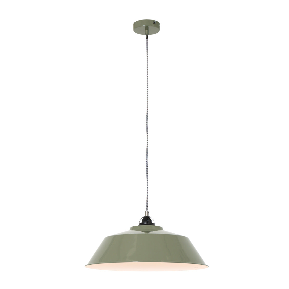 Hanglamp Nove 1318G groene sfeermaker met moderne uitstraling