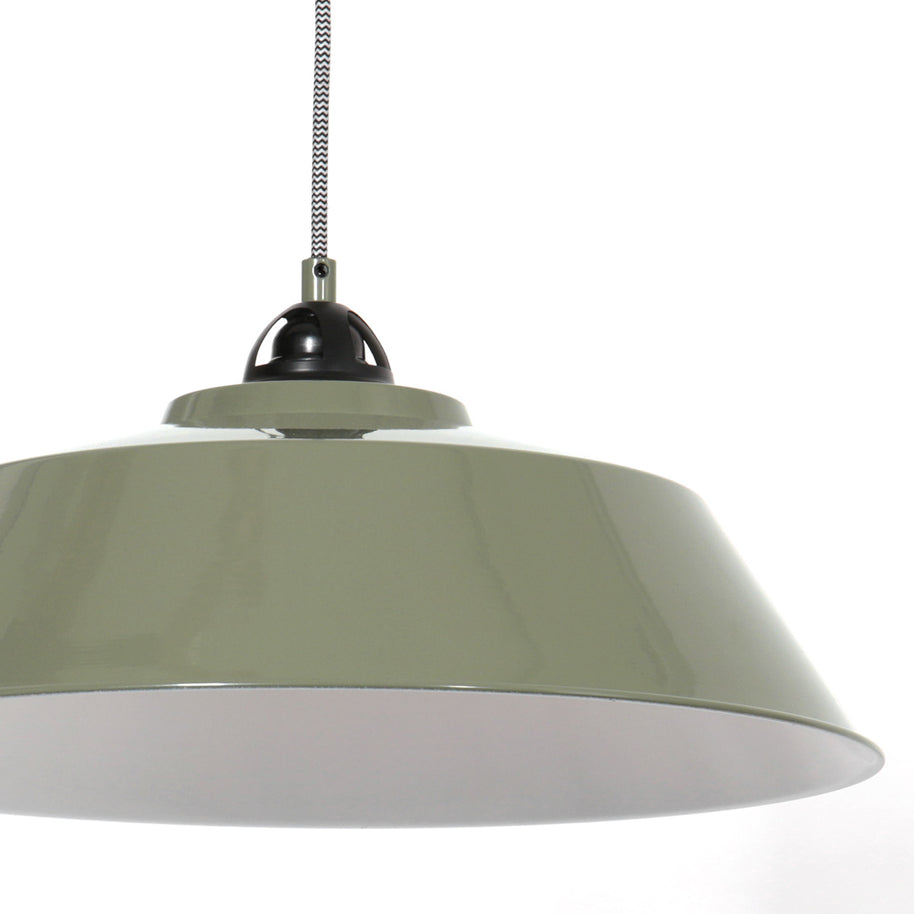 Hanglamp Nove 1318G groene sfeermaker met moderne uitstraling