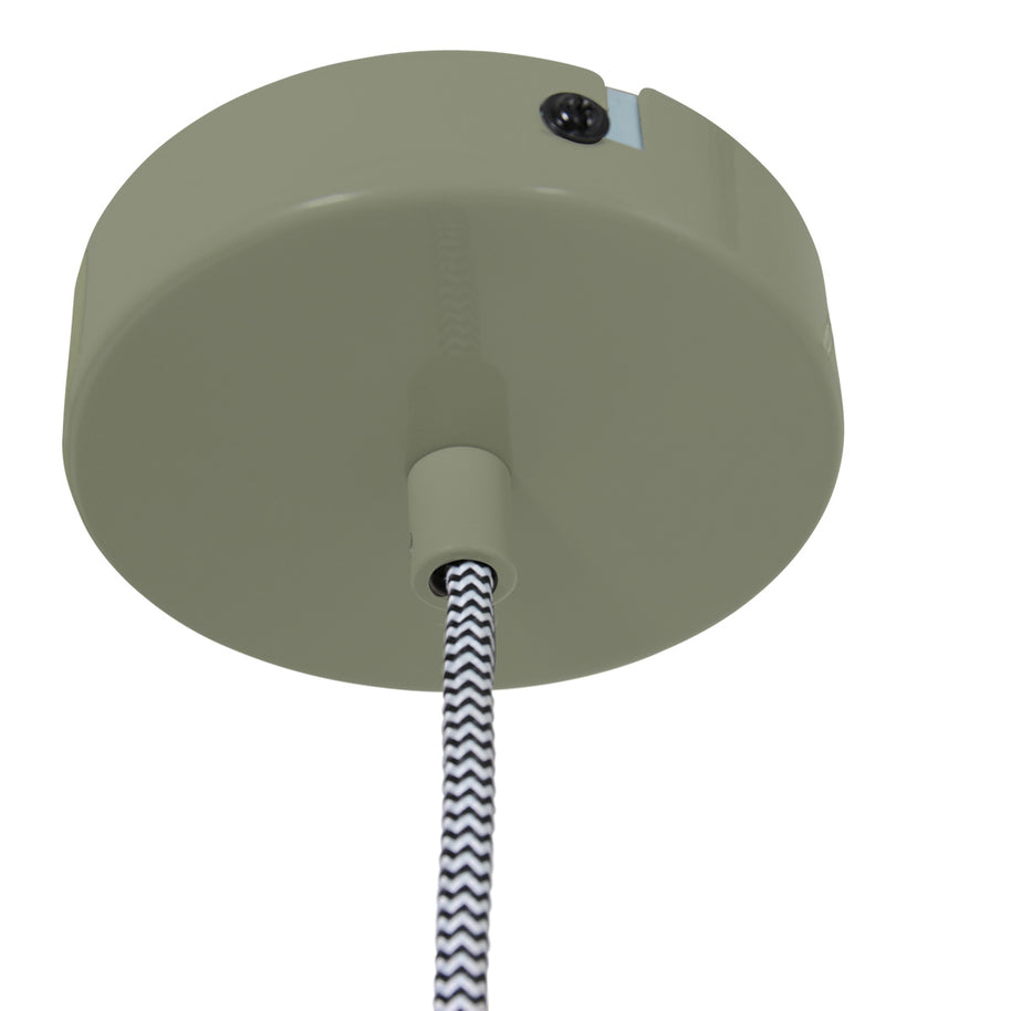 Hanglamp Nove 1318G groene sfeermaker met moderne uitstraling