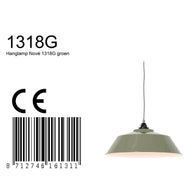Hanglamp Nove 1318G groene sfeermaker met moderne uitstraling