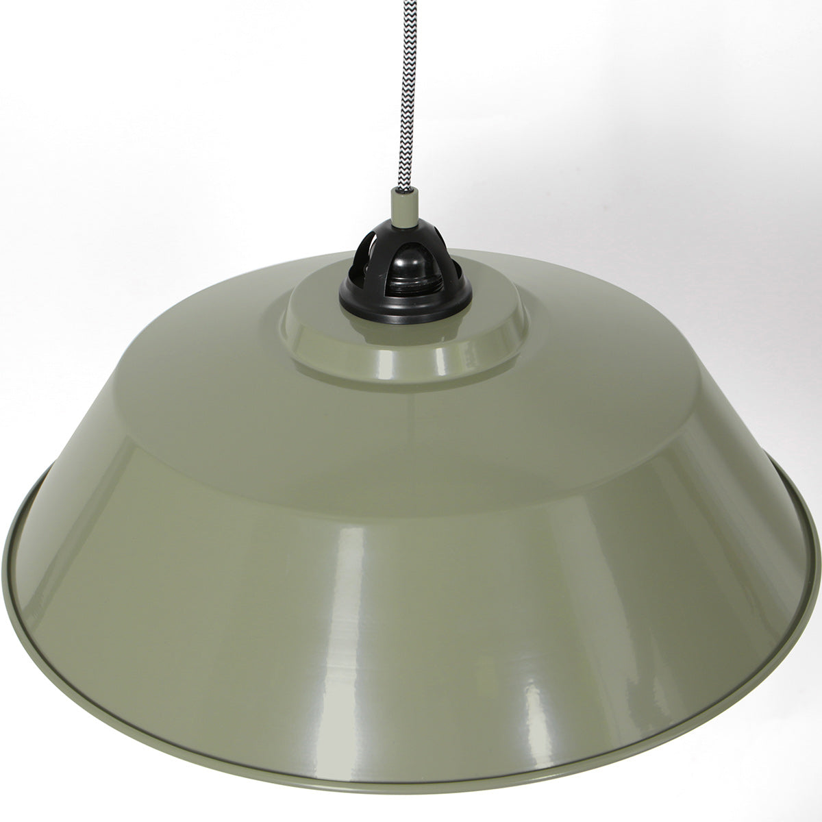 Hanglamp Nove 1318G groene sfeermaker met moderne uitstraling