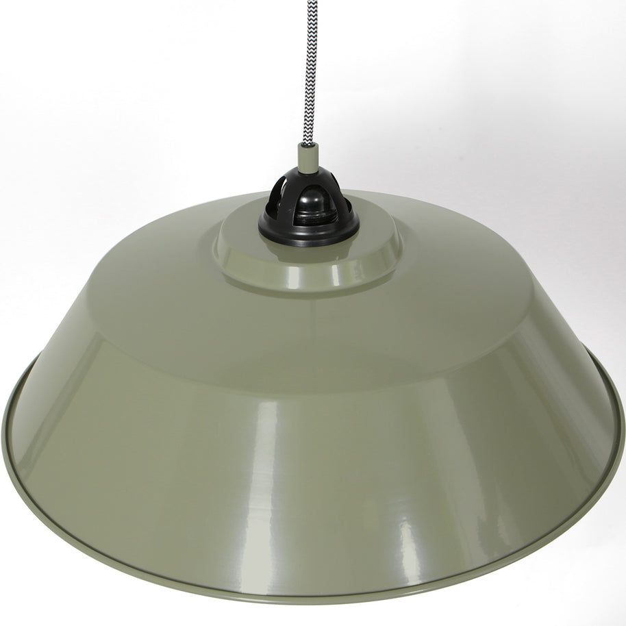 Hanglamp Nove 1318G groene sfeermaker met moderne uitstraling