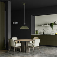 Hanglamp Nove 1318G groene sfeermaker met moderne uitstraling
