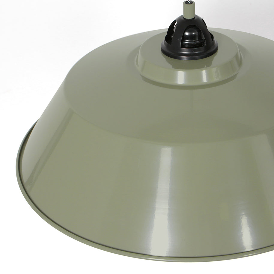Hanglamp Nove 1318G groene sfeermaker met moderne uitstraling