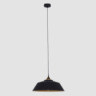 Hanglamp Nove 1318ZW zwart/goud met warme luxe uitstraling
