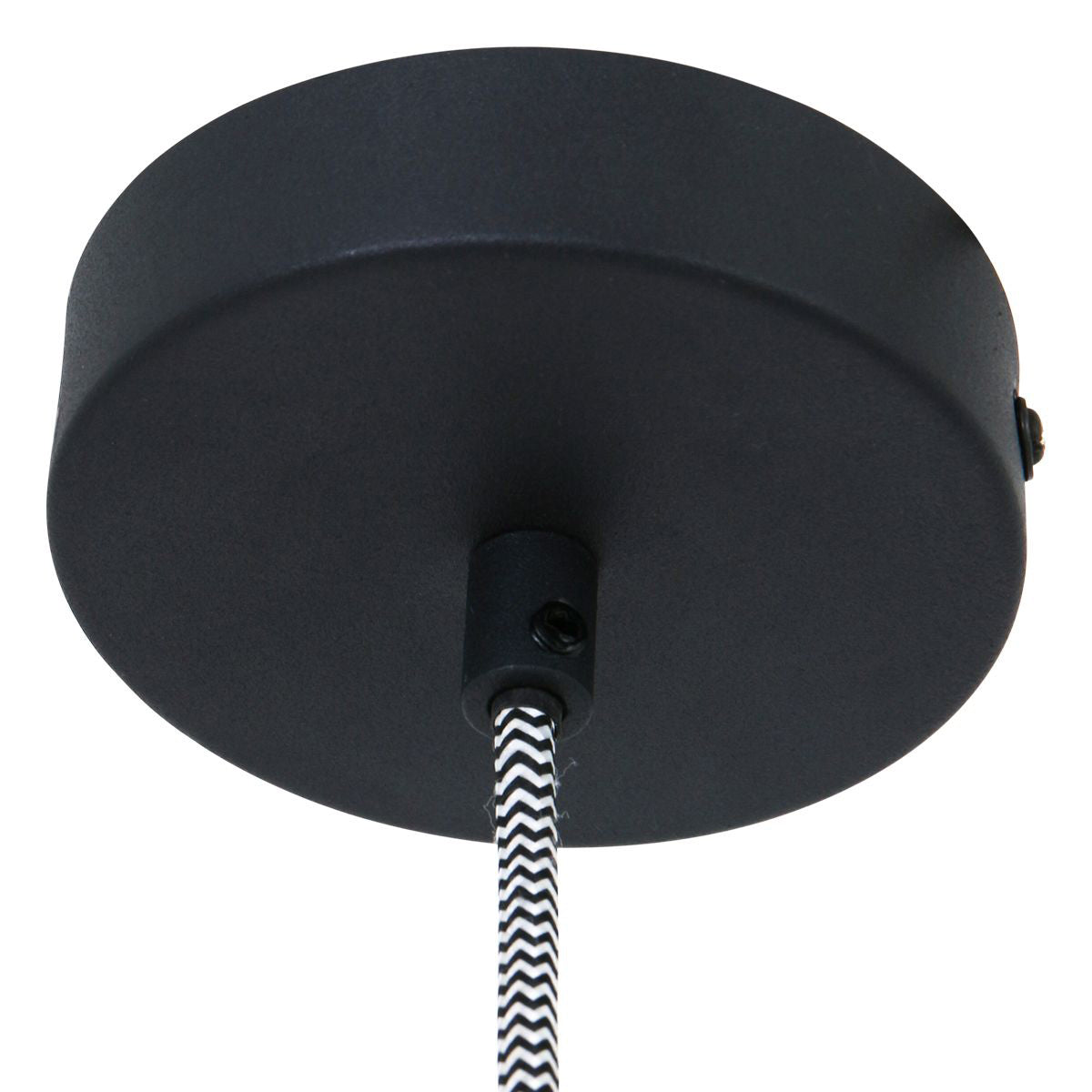 Hanglamp Nove 1318ZW zwart/goud met warme luxe uitstraling