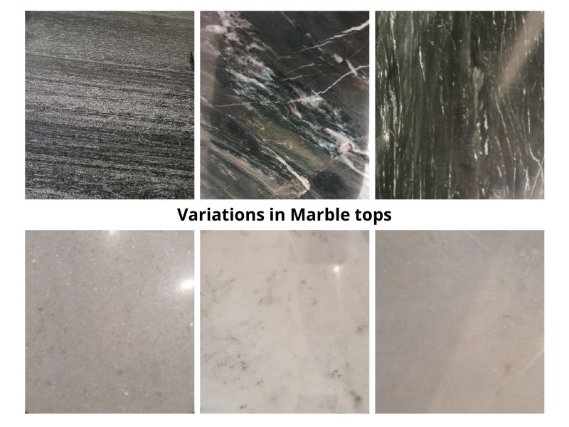 Mason Marble zwart/zwart set van 2