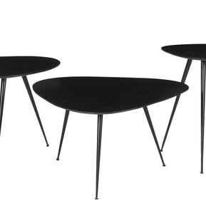 Brix Loua zwart set van 3