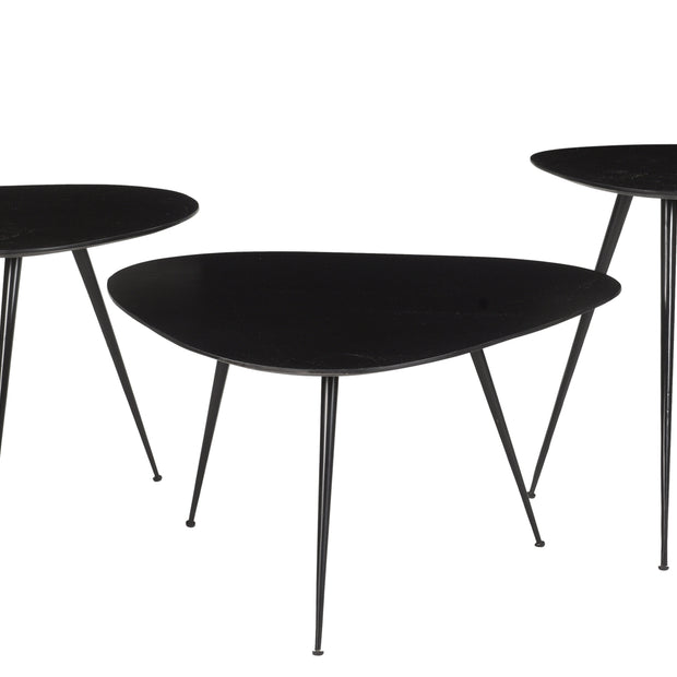 Brix Loua zwart set van 3