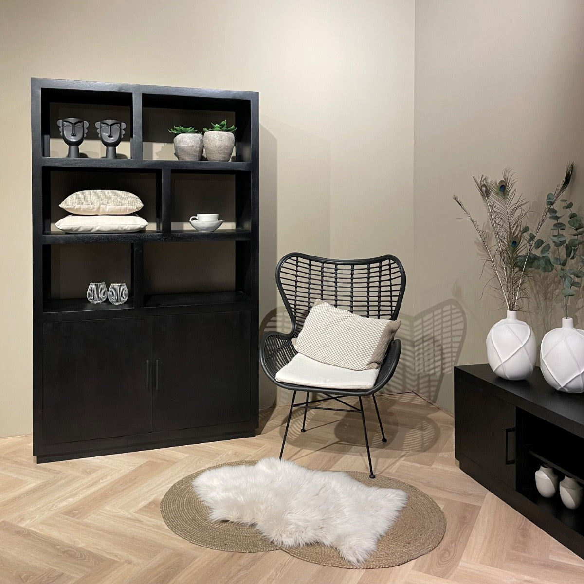 Jaxx Zwart 120 cm