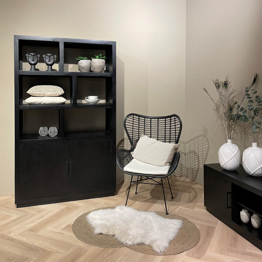 Jaxx Zwart 120 cm