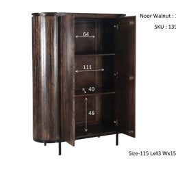 Noor Walnoot 150 cm