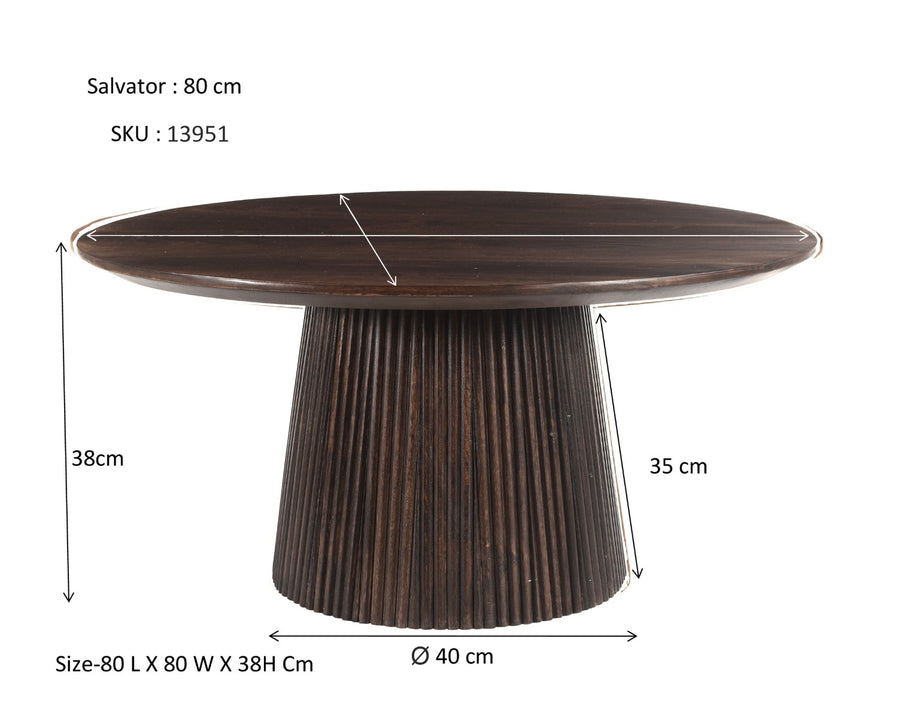 Salvator Walnoot 80 cm