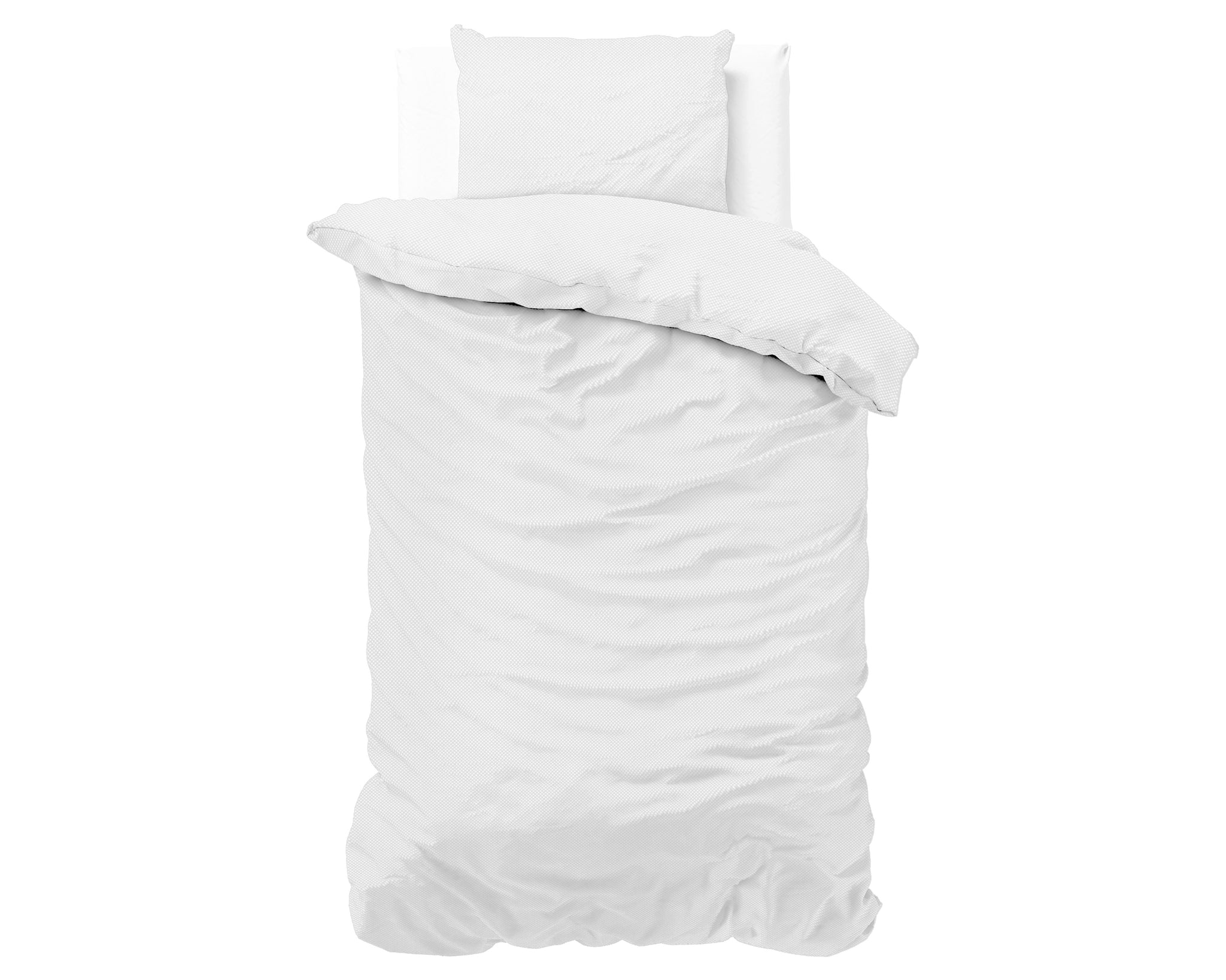 Satin Point wit 140 x 220