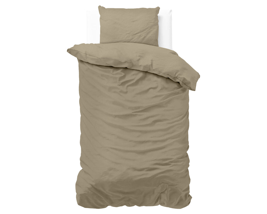 Satijn Point Taupe 140 x 220