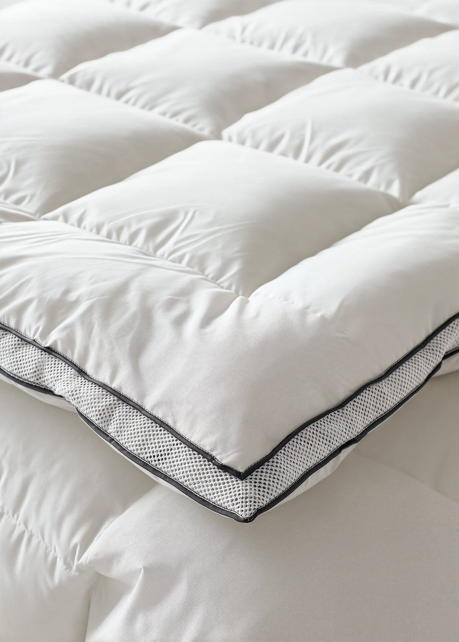 3D AIR Micro Touch Eenpersoons Verkoelend Dekbed Wit - 240 x 200 cm