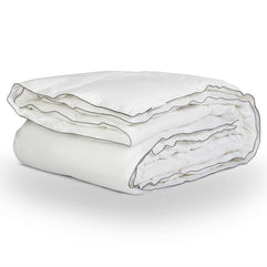 Percale Katoen-gevoel Eenpersoonsdekbed Wit - 200x200