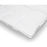 Percale Katoen-gevoel Eenpersoonsdekbed Wit - 200x200