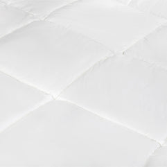 Percale Katoen Touch 4-seizoenen dekbed wit - 200x220 cm