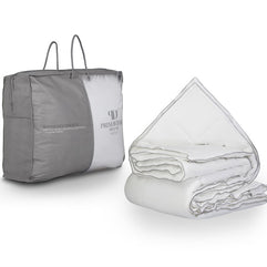 Percale Katoen Touch 4-seizoenen dekbed wit - 200x220 cm
